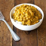 kabocha squash lentil curry