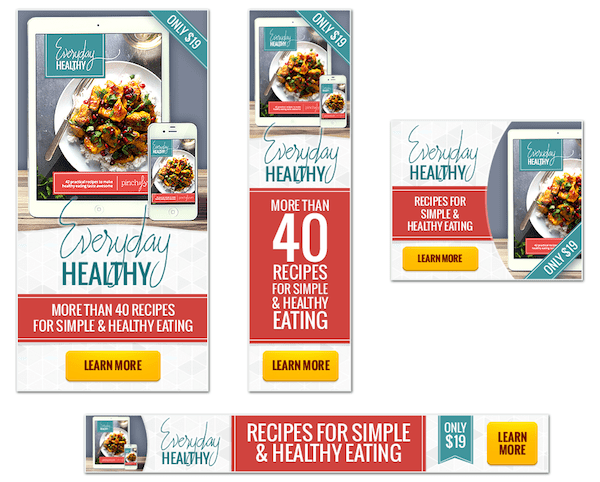 Everyday Healthy Banners.